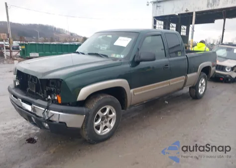 2003 Chevrolet Silverado 1500 Ls from USA, damaged, VIN 2GCEK19T231233616